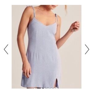 Abercrombie & Fitch Sky Blue polkadot Dress